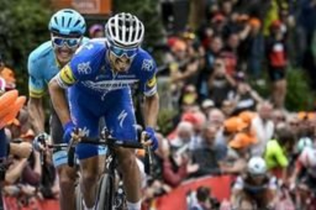 Alaphilippe sprint naar tweede zege op rij op de Muur van Hoei Belga