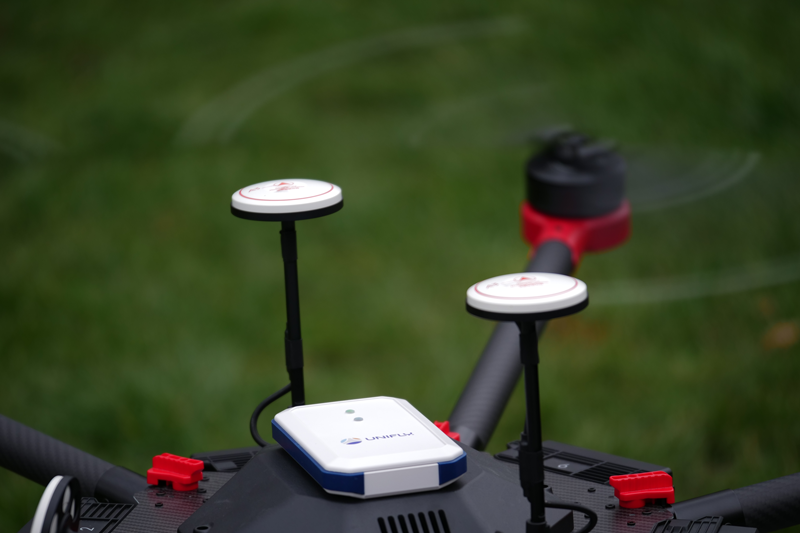 Zo ziet BLIP er uit op een drone., Unifly