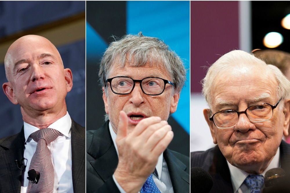 Le Top 5 Des Hommes Les Plus Riches De La Planète En Images