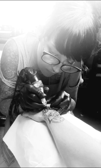 Cat'too legt zich toe op fraaie ornamental tattoos, Cat'too