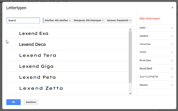 Google Docs Integre Une Police De Caracteres Plus Rapidement